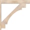 Ekena Millwork Merced Block Smooth Outlooker, Douglas Fir, 7 1/2"W x 48"D x 48"H OUT08X48X48MRC05SDF - alternate 3